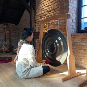 TEXT ALT: Gong Magie – Sound Healing Workshop