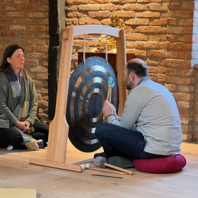 TEXT ALT: Gong Magie – Sound Healing Workshop