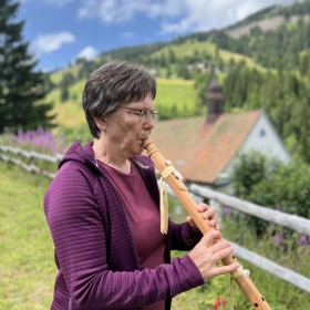 Erschaffe Deine Gebetsflöte auf der Rigi