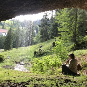 Erschaffe Deine Gebetsflöte auf der Rigi