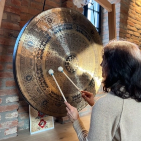 Gong (Reiber) Magie – Flumie Workshop | Fliessende Klänge bewusst gestalten