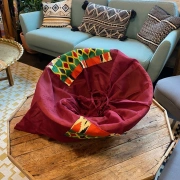 Water Drum | Jibara – traditionelle Kürbistrommel | Ø 45–55 cm