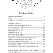 Yoga Vidya Kirtan-Notenbuch