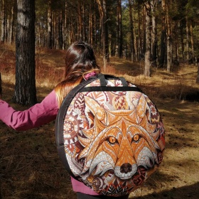 Rucksacktasche mit Fuchsdesign