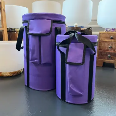 Taschen für Kristallklang-Kelche