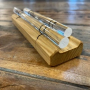 Kristallklangstab Duo - Shiva / Shakti