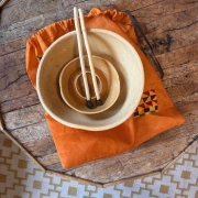 Water Drum | Jibara – traditionelle Kürbistrommel | Ø 31cm