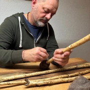 Trommelstock | Lederkopf