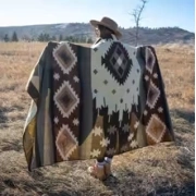 Alpaka Wolldecke Mojave