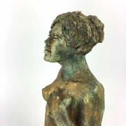 Skulptur | "Goldenes Herz" - Symbol der heiligen Weiblichkeit