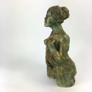 Skulptur | "Goldenes Herz" - Symbol der heiligen Weiblichkeit