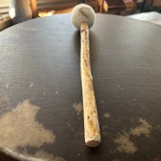 Trommelstock Filz - Robinie