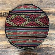 Trommeltasche Ikat | ø 40-60 cm | Schulterriemen