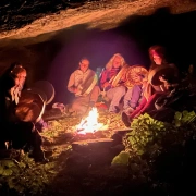 Trommeltasche für schamanische Trommel bis 46 cm