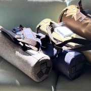 Regensäulen Taschen Nylon  &  Filz