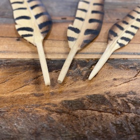 Specht - Hand geschnitzt Holzfedern
