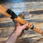 Gebetsflöte Earth Tone in tiefem E - 432 Hz