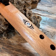 Gebetsflöte Earth Tone in tiefem E - 432 Hz