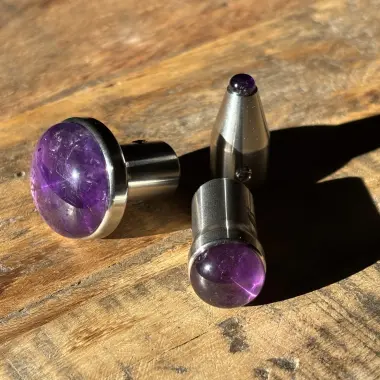 Stimmgabelaufsatz | Amethyst
