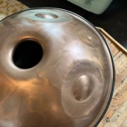 Handpan Mercury  | C Hijaz | 15 Klangfelder
