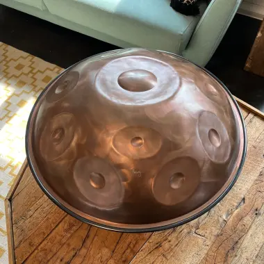 Handpan Mercury  | C Hijaz | 15 Klangfelder