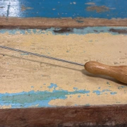 Stimmgabel-Anschläger | Gummikopf & Holzgriff