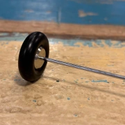 Stimmgabel-Anschläger | Gummikopf & Holzgriff