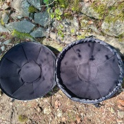 Premium Rucksacktasche für Deine Handpan | mit Aussentasche | Filz
