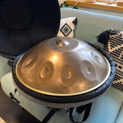 Handpan Tasche |  Filz |  hell