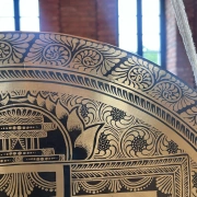 Tempel Gong | Blume d. Lebens |  ø 60 cm