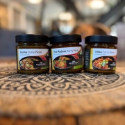 Ayurveda Curry Pasten – Hot Madras, Tikka, Korma & Garam Masala