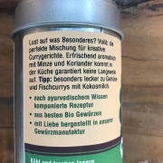 Koriander Minz Curry | Bio Gewürzmischung