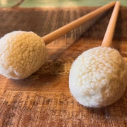 Gong Mallet | Luna Duo | Cream
