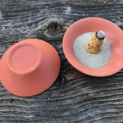 Räucherschale | Ton ø 9 - 11.5 cm