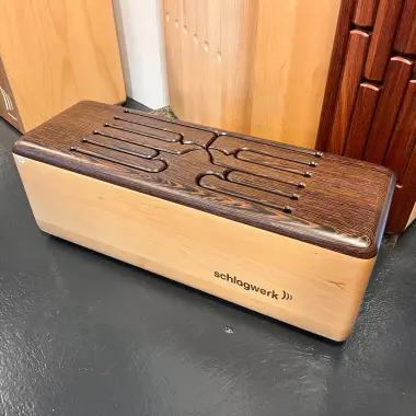 Schlitztommel | F - Penta | Wenge | 10 Tonfelder | Spieltrommel