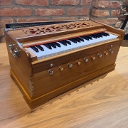 Harmonium Pro Qualität | 3½ Oktaven | Teakholz | 432 Hz