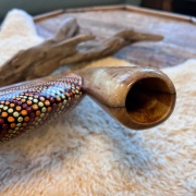 Spiral Didgeridoo | Dots Rot-Orange
