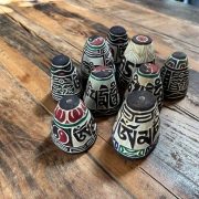Räucherstäbli-Halter aus Stein – Nepal
