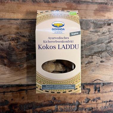 Kokos Laddu | Kichererbsen-Konfekt