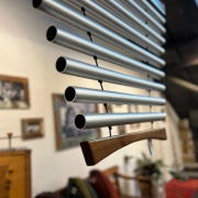 Grosses Wing Chime Circle mit 9 Klangröhren