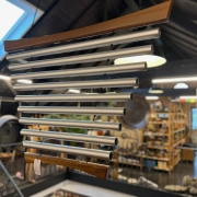 Grosses Wing Chime Circle mit 9 Klangröhren