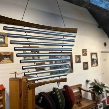 Grosses Wing Chime Circle mit 9 Klangröhren