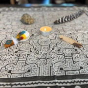 Maya Kene Altar Tuch | Shipibo | 39 x 36 cm