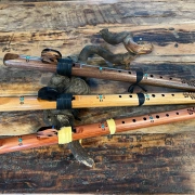Golden Eagle F#-Moll | drei Holzvarianten mit Türkisen | 57 cm