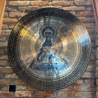 Tempel Gong | Medizin Buddha | 90 cm