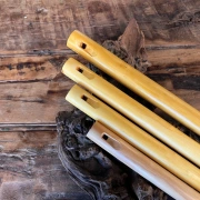 Kaval aus Erlen Sanddorn | Traditionelle Folkloreflöte | Tonlagen A - E