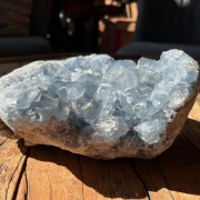 Blue Celestite Cluster