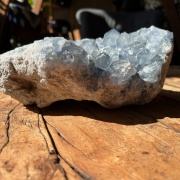 Blue Celestite Cluster