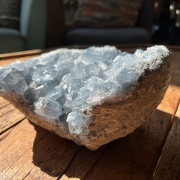 Blue Celestite Cluster