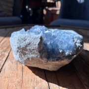 Blue Celestite Cluster